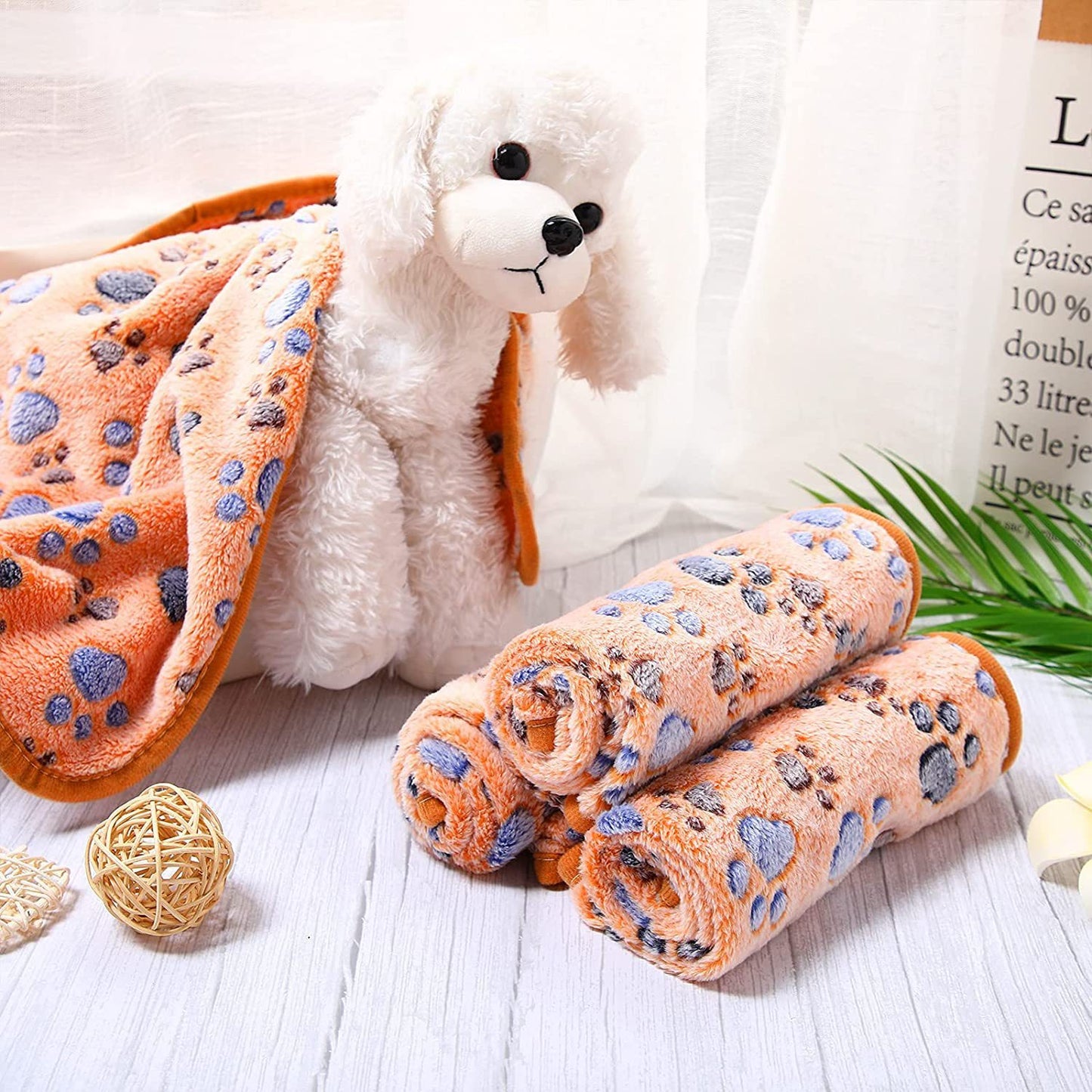 Weiche Haustierdecke aus Coral Fleece – Kuscheldecke für Hunde