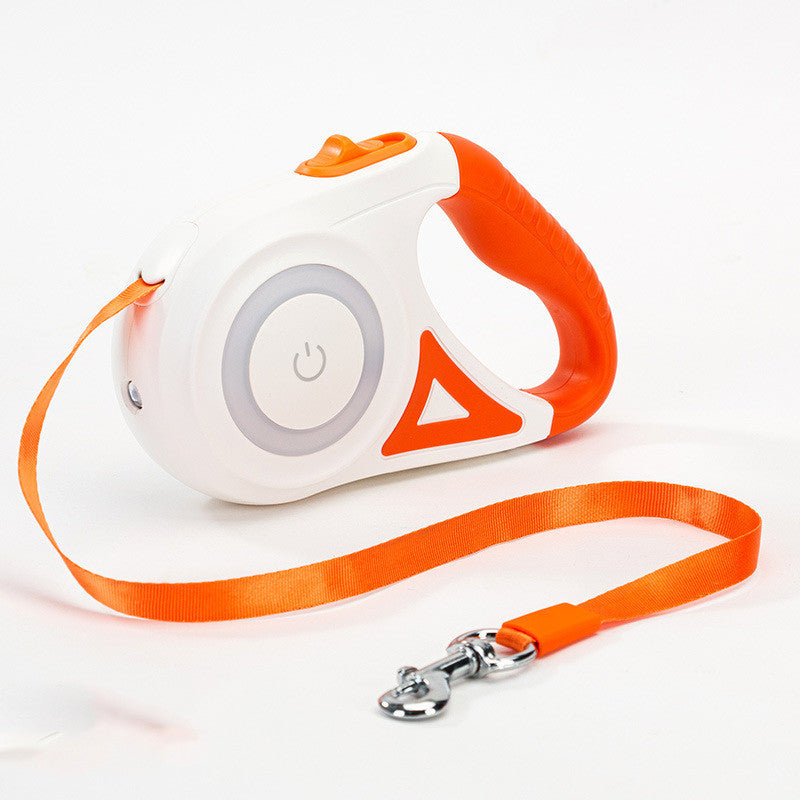 Automatic Retractable Dog Leash with Optional Collar – 3m & 5m Length