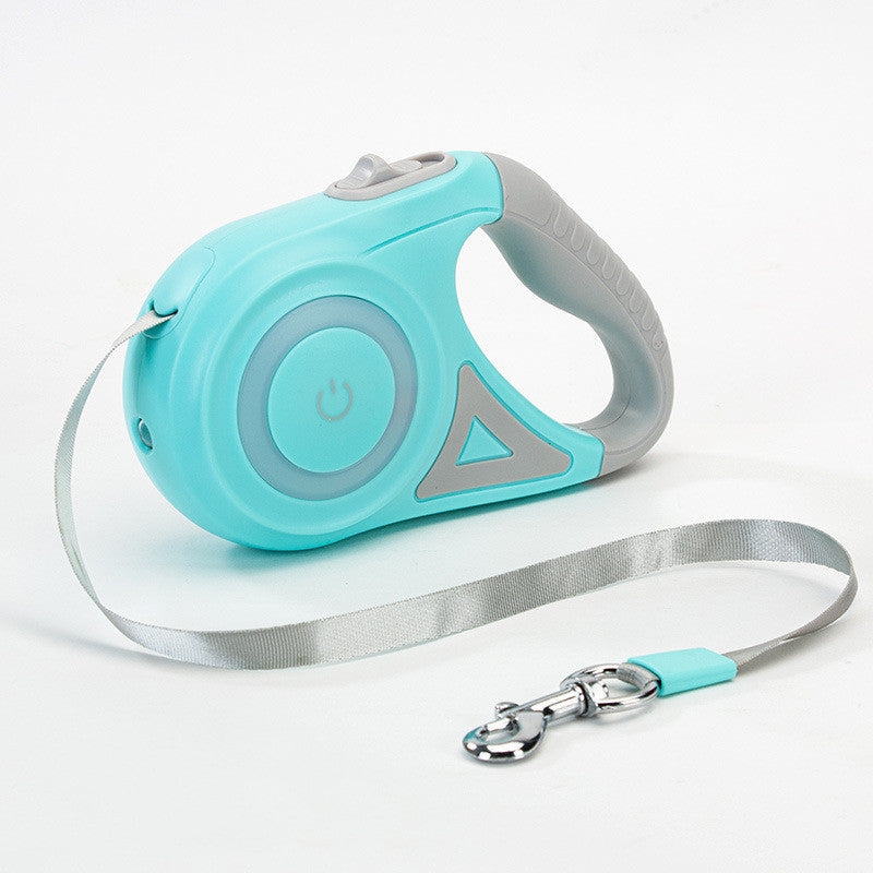 Automatic Retractable Dog Leash with Optional Collar – 3m & 5m Length
