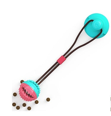 Suction Toy for Dogs – Interactive Chew Toy with Treat Ball