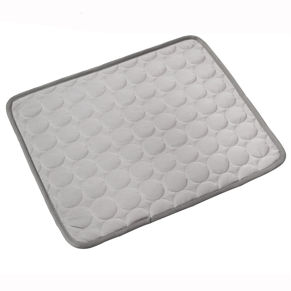 Kühlmatte für Hunde & Katzen – Ice Silk Sommer-Pad, waschbar