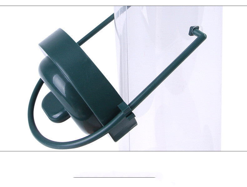 Hängefutterstation für Vögel – Outdoor Futtersäule aus Kunststoff und Metall