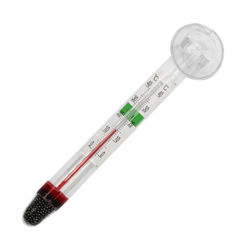 Aquarium Thermometer – Schwimmendes Glas-Wasserthermometer für Fischbecken