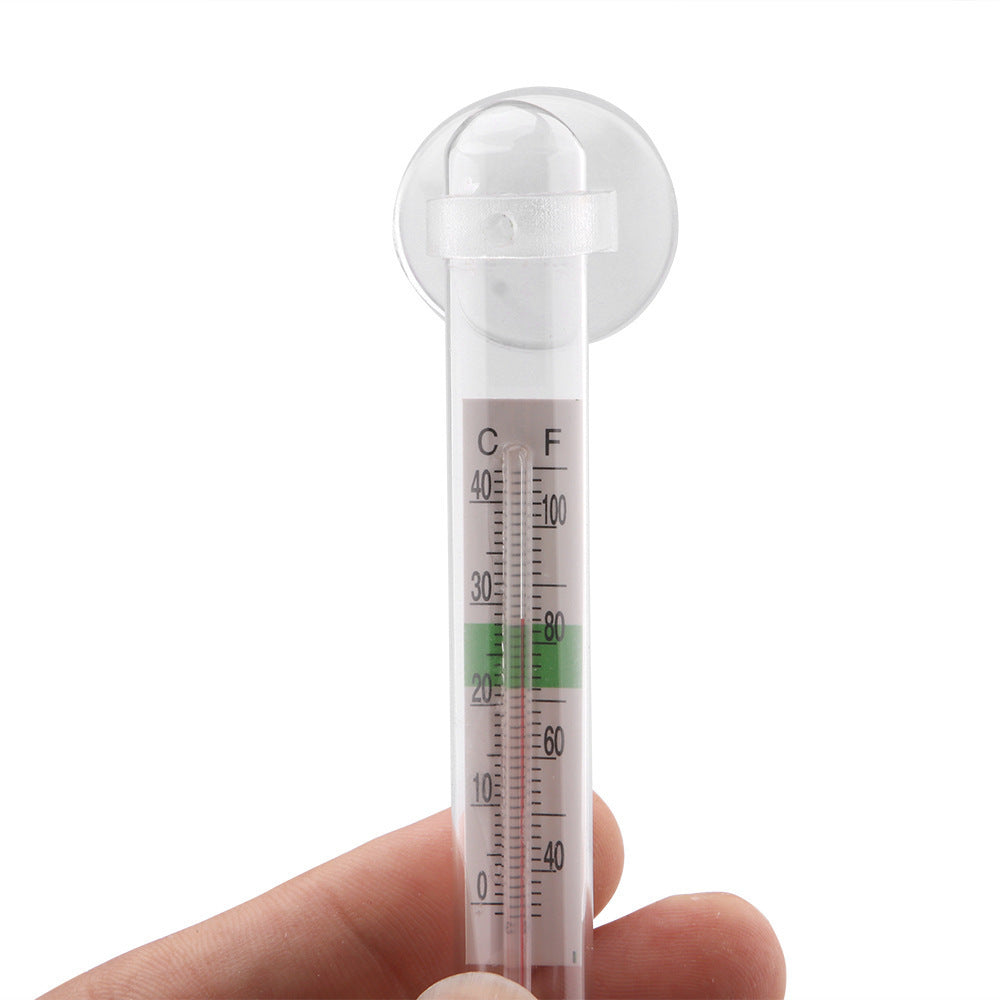 Aquarium Thermometer – Schwimmendes Glas-Wasserthermometer für Fischbecken