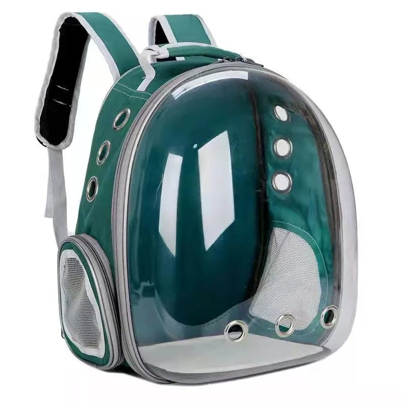 Bequemer & modischer Haustier-Rucksack mit Panoramafenster