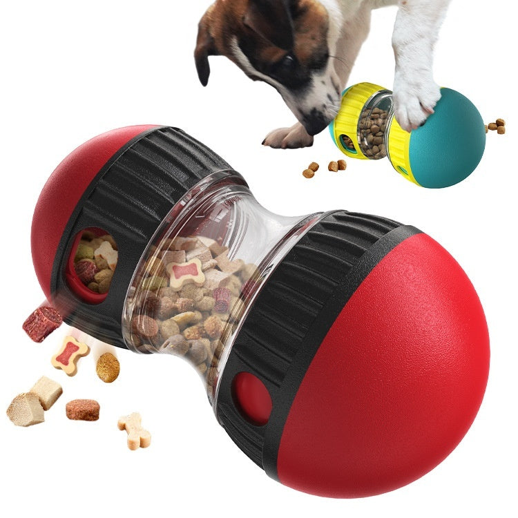Interaktives Hundespielzeug – Futterspender Dumbbell für mentale Stimulation & langsames Fressen