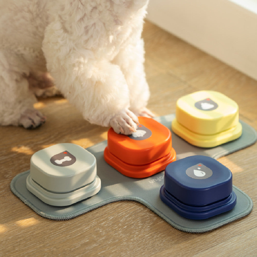 Sprachaufnahme-Button für Tiere – Interaktives Kommunikationstool für Hunde, Katzen & Vögel