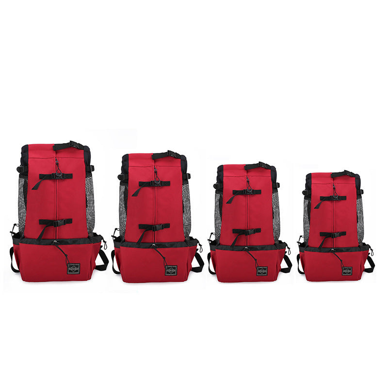 Hunde-Tragerucksack für unterwegs – Verstellbar & bequem in 6 Farben