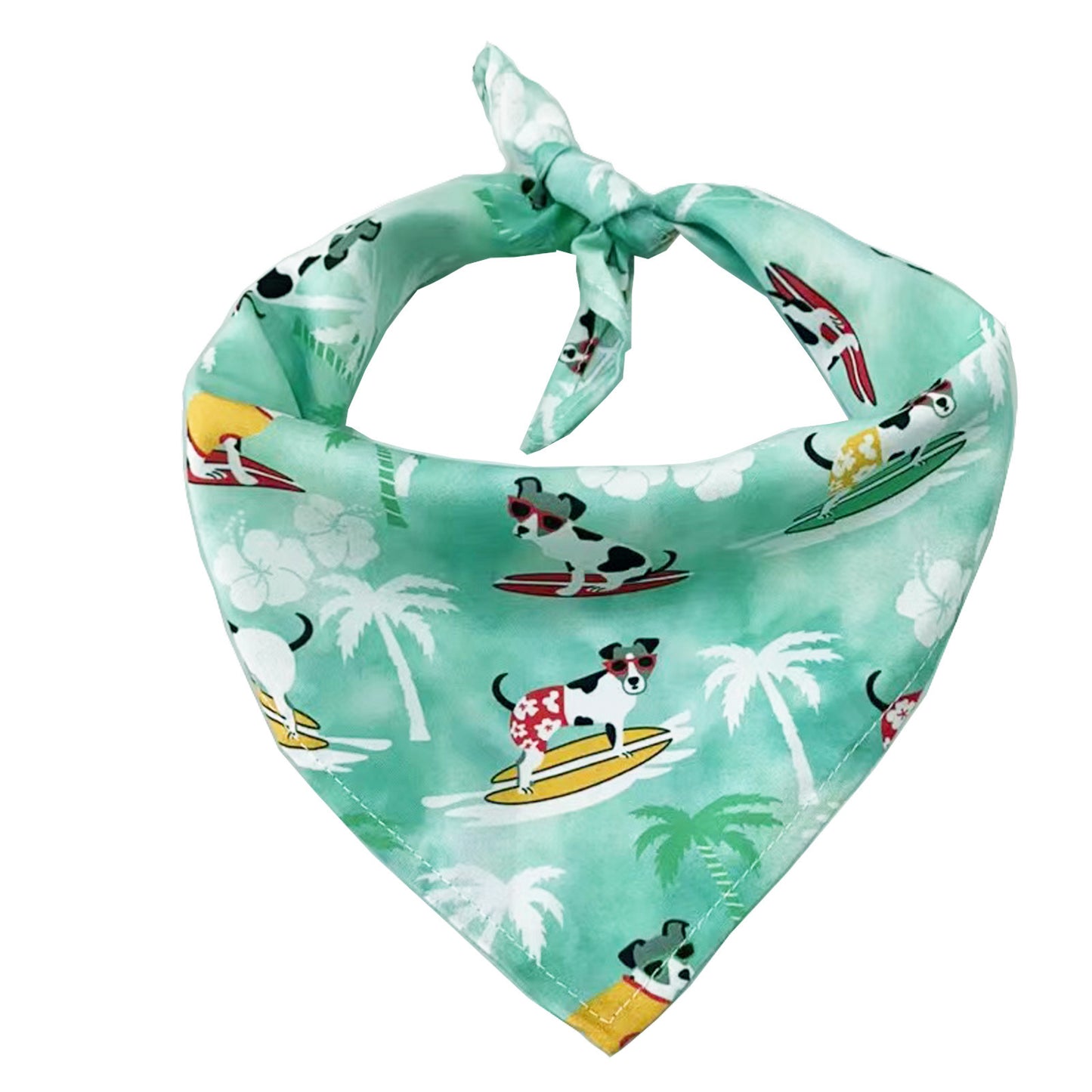 Lustiges Halstuch in 15 Sommer-Designs | Dreieckstuch mit Aufdruck