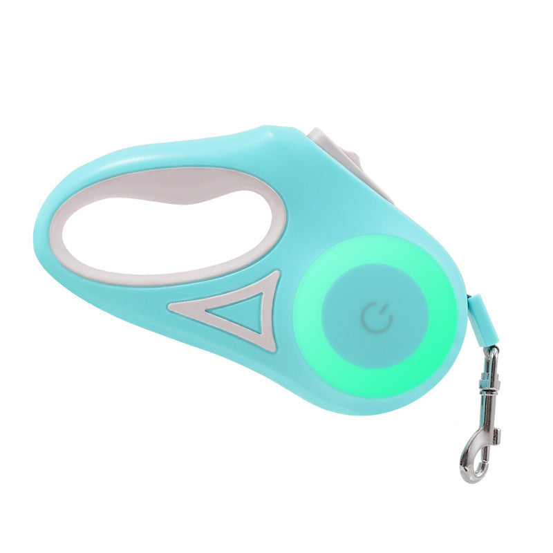 Automatic Retractable Dog Leash with Optional Collar – 3m & 5m Length