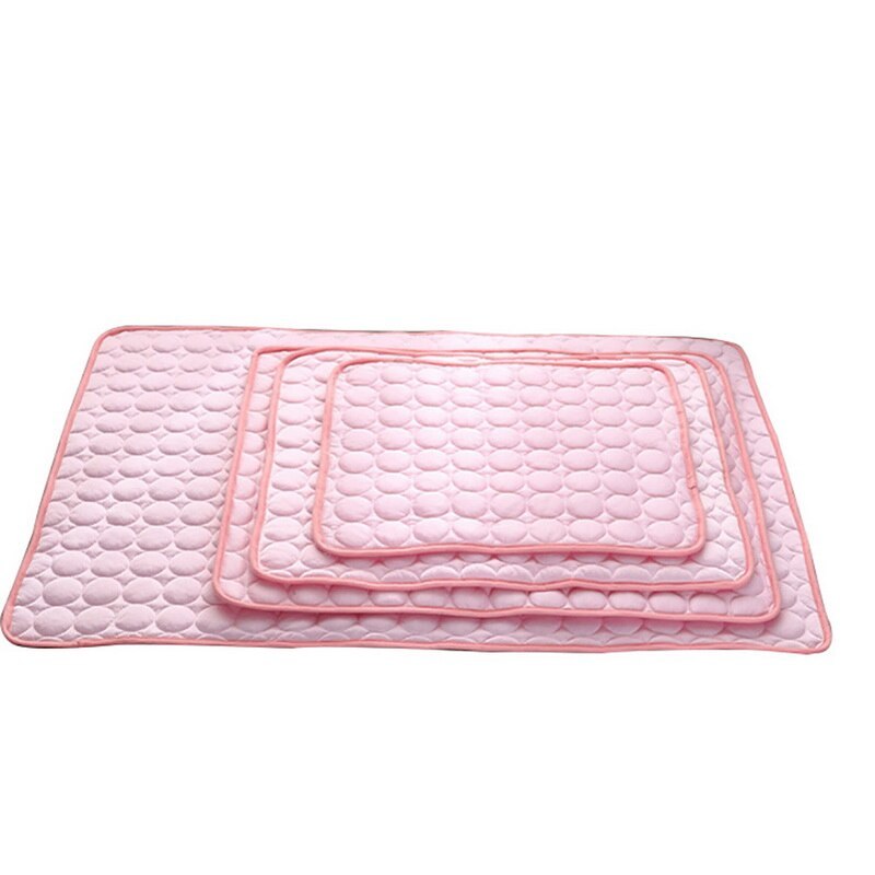 Kühlmatte für Hunde & Katzen – Ice Silk Sommer-Pad, waschbar