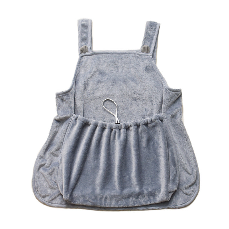 Katzen-Schürze aus Plüsch – weiches Anti-Kratz-Camisole für Haustiere