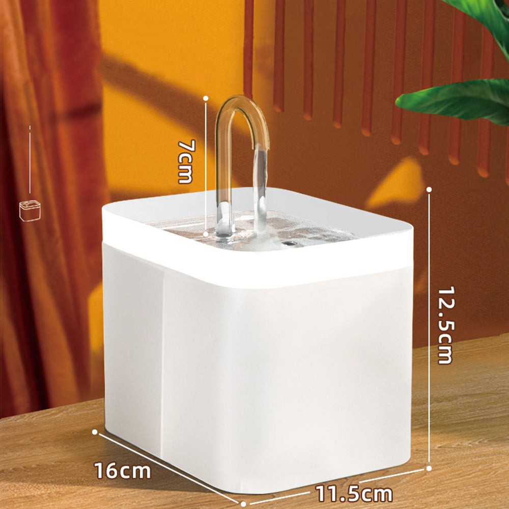 Automatischer Katzenbrunnen – Leiser Trinkbrunnen mit USB-Anschluss und 1,5L Tank