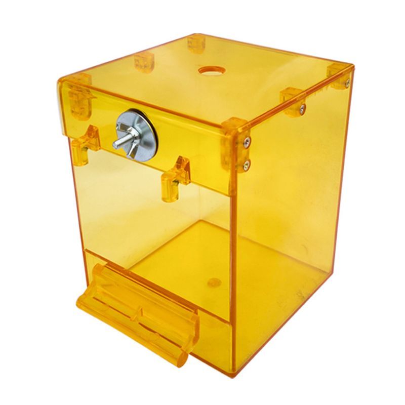 Externe Vogelbadewanne – Transparente Acryl-Badewanne für kleine Vögel
