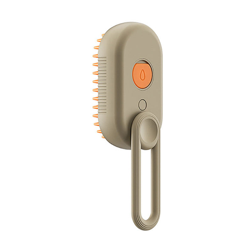 Electric Steam Brush for Dogs & Cats β 3-in-1 Grooming & Massage