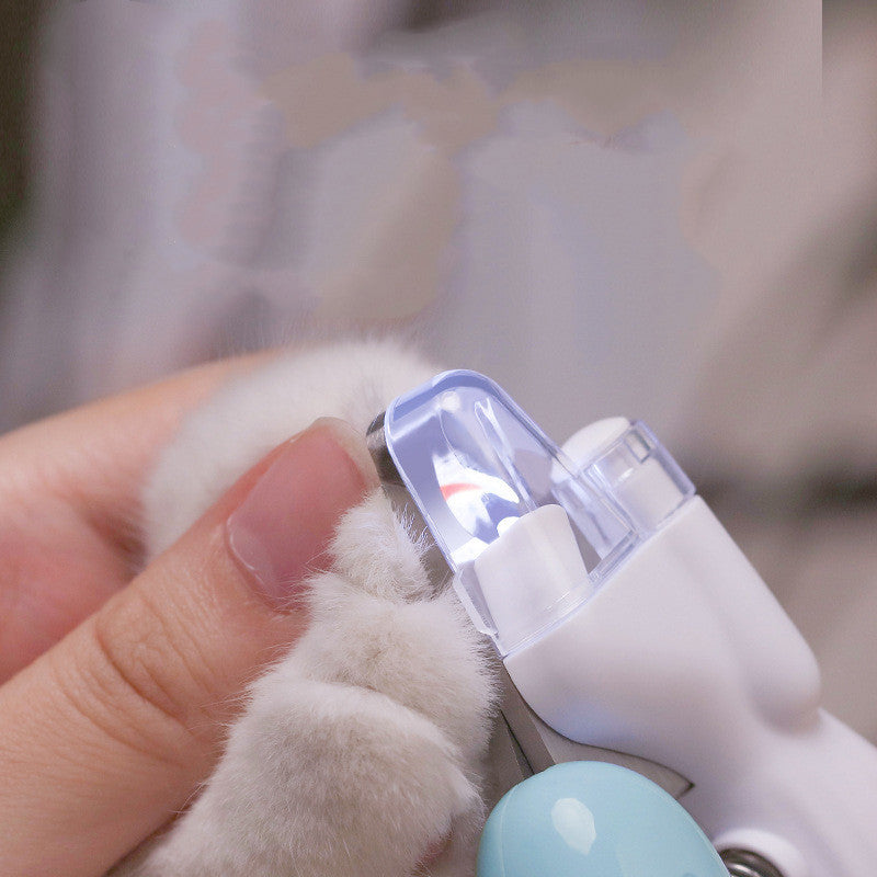 LED Haustier-Nagelschneider – Präzise Krallenzange mit Licht