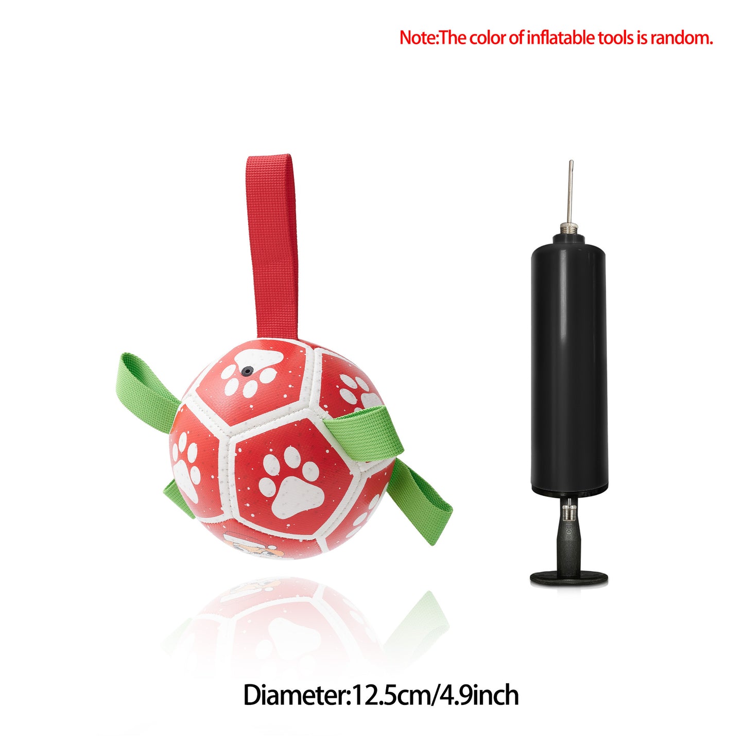Interaktiver Hunde-Fussball – Robuster Spielball für Hunde & Outdoor-Spaß