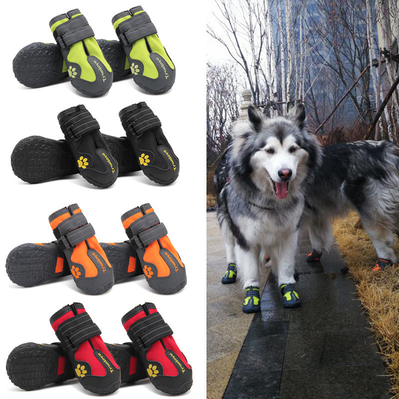 Rutschfeste Hundeschuhe für grosse Hunde | Wasserdicht & Reflektierend
