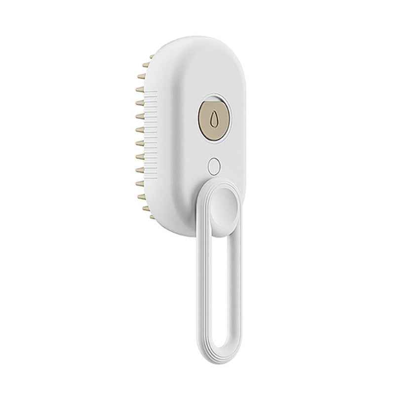 Electric Steam Brush for Dogs & Cats β 3-in-1 Grooming & Massage