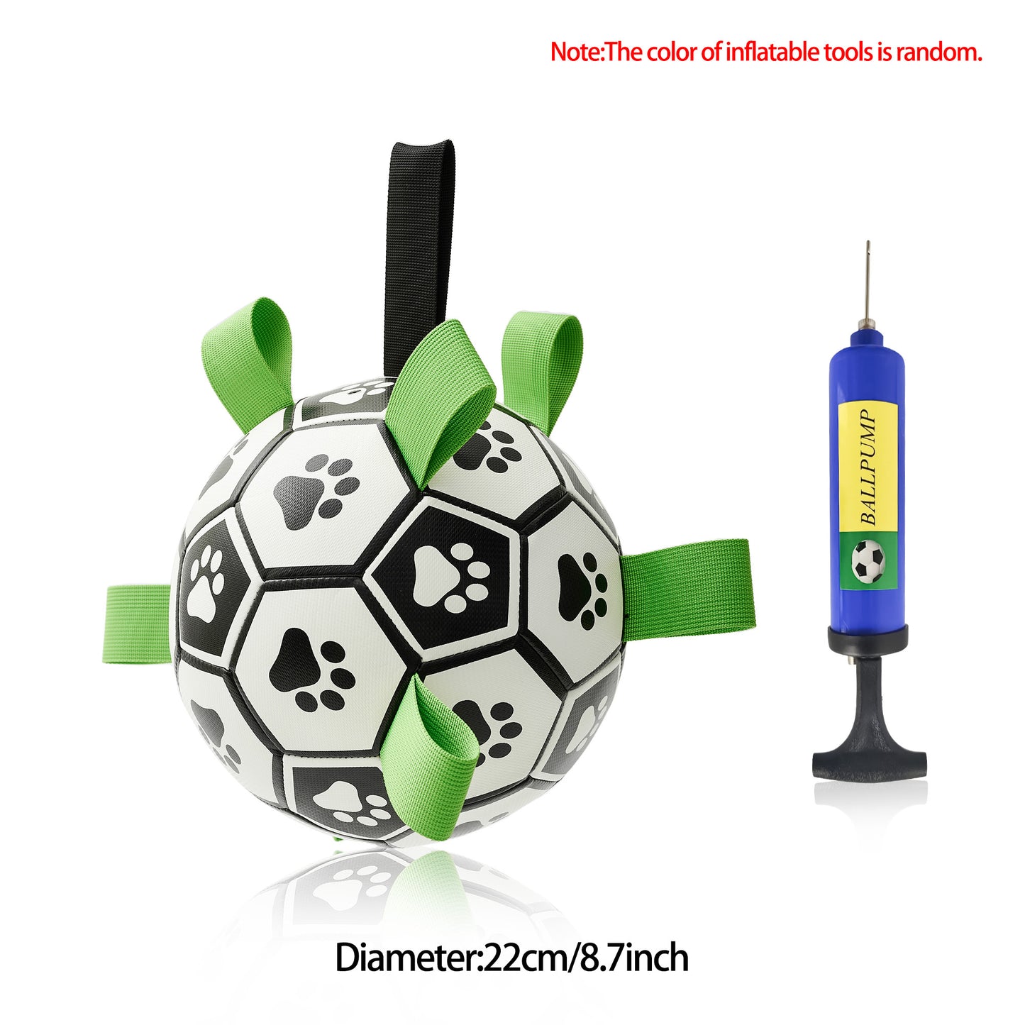 Interaktiver Hunde-Fussball – Robuster Spielball für Hunde & Outdoor-Spaß