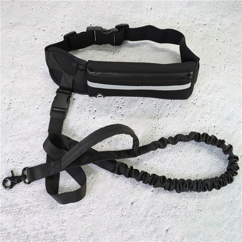 Handsfree Hunde-Jogging-Gurt mit Leine und Flaschenhalter
