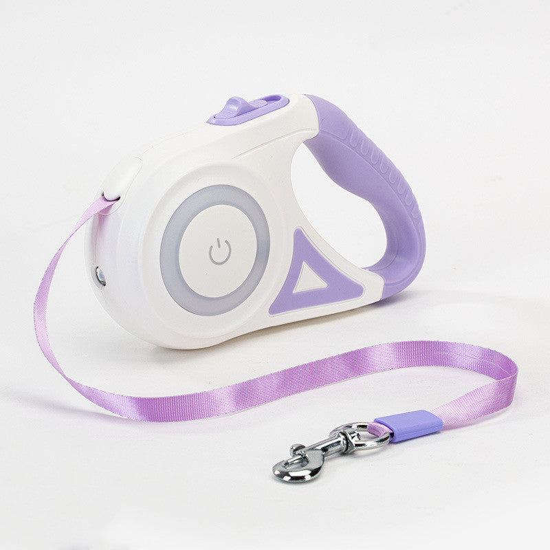 Automatic Retractable Dog Leash with Optional Collar – 3m & 5m Length