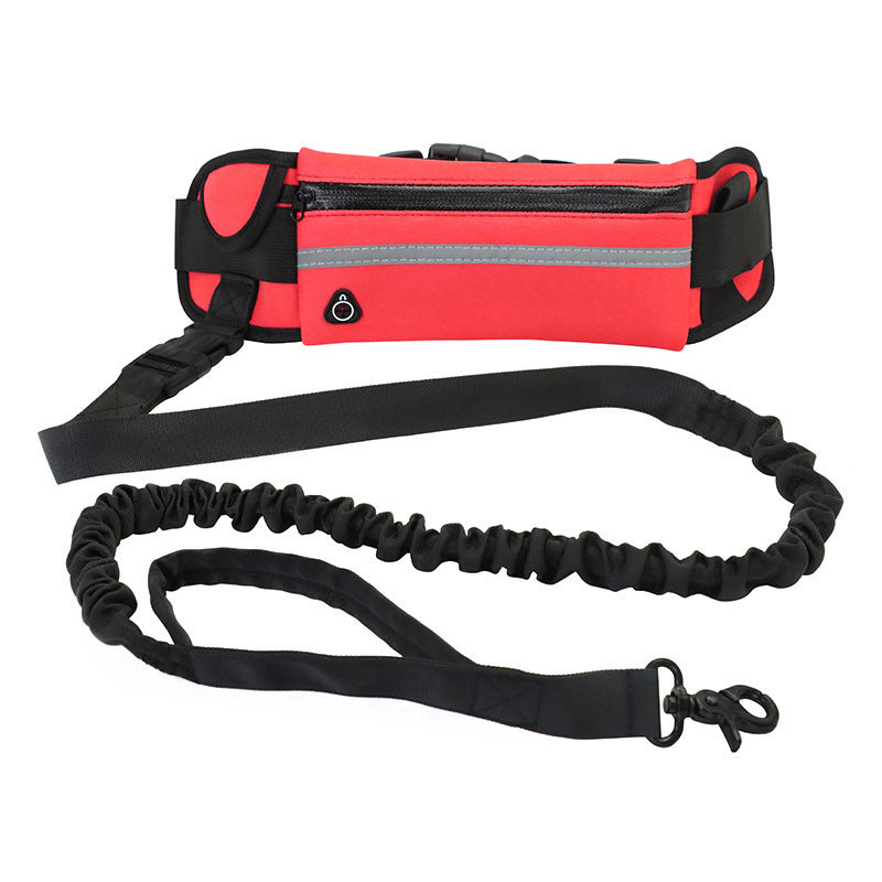 Handsfree Hunde-Jogging-Gurt mit Leine und Flaschenhalter