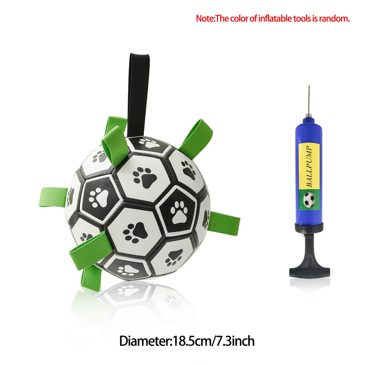 Interaktiver Hunde-Fussball – Robuster Spielball für Hunde & Outdoor-Spaß