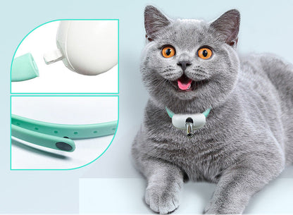Laser-Spielzeug-Halsband für Katzen – USB-aufladbar & smart