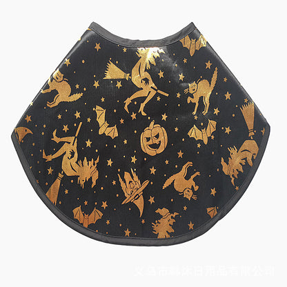 Halloween Zauberer Umhang Set für Haustiere | Mit Zauberhut & Umhang