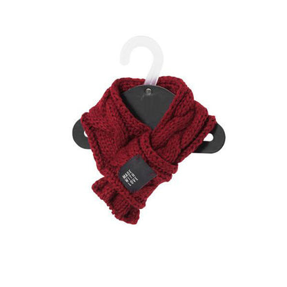 Warmer Haustier-Schal aus Wolle | Modisches Accessoire für Hunde & Katzen