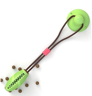 Suction Toy for Dogs – Interactive Chew Toy with Treat Ball
