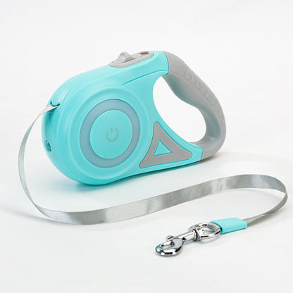 Automatic Retractable Dog Leash with Optional Collar – 3m & 5m Length
