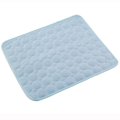 Kühlmatte für Hunde & Katzen – Ice Silk Sommer-Pad, waschbar