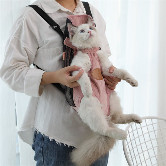 Tragbarer Design-Katzenrucksack – Ideal für Frühlingsausflüge