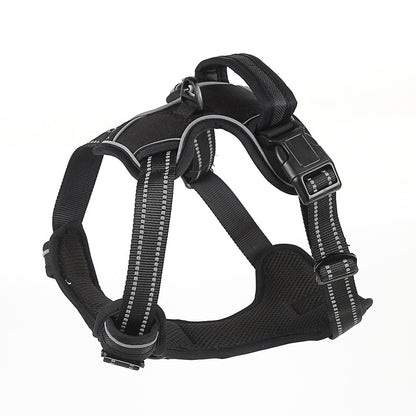 Atmungsaktives No-Pull Hundegeschirr mit Reflektoren