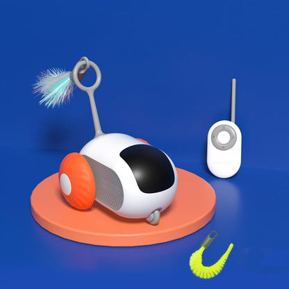 iMouse Remote-Controlled Cat Toy – Automatic Smart Car with Obstacle Avoidance & USB Charging