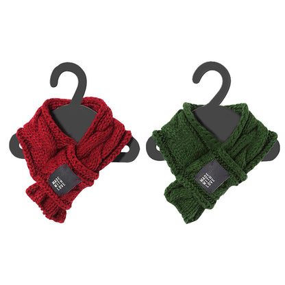Warmer Haustier-Schal aus Wolle | Modisches Accessoire für Hunde & Katzen