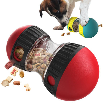 Interaktives Hundespielzeug – Futterspender Dumbbell für mentale Stimulation & langsames Fressen
