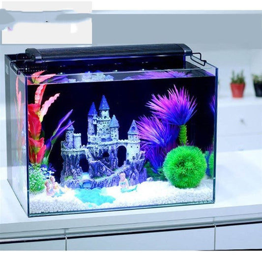 Aquarium Dekoration Burg – Resin Schloss für Fischbecken