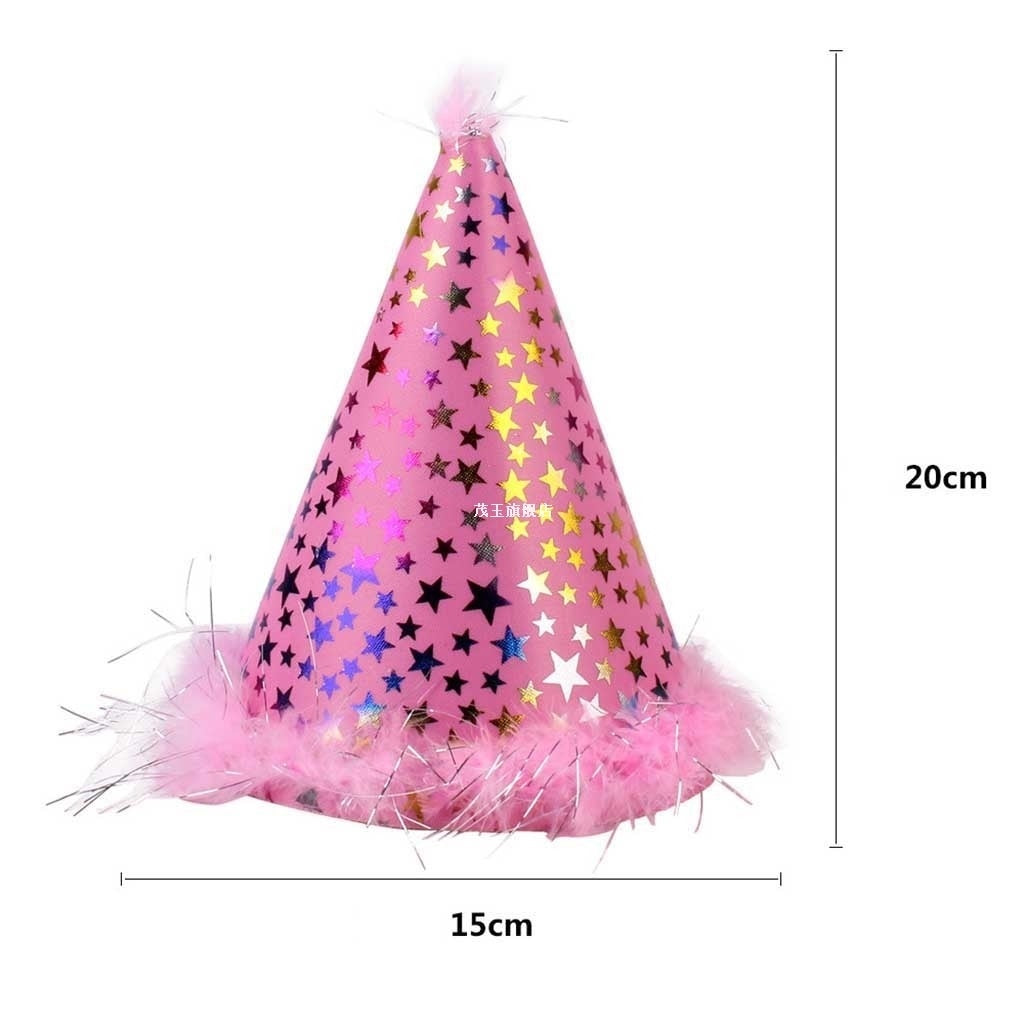 Geburtstags-Set für Hunde | Partyhut & Halstuch in Rosa & Blau