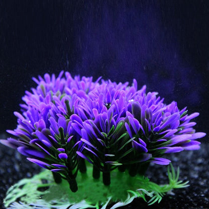 Aquarium Pflanzen Dekoration – Künstliche Wasserpflanzen mit Gipsbasis