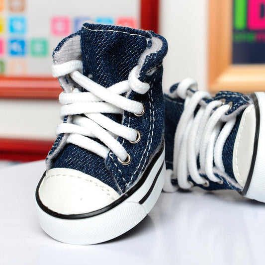 Stylische Hundeschuhe im Retro-Sneaker-Stil | Komfort & Grip für jede Pfote