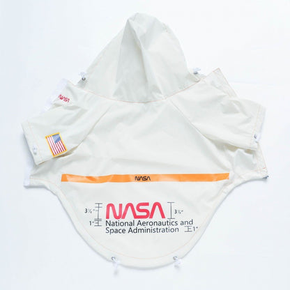 Astronauten-Style Regenjacke – Hunderegenmantel windfest