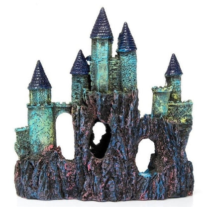 Aquarium Dekoration Burg – Resin Schloss für Fischbecken
