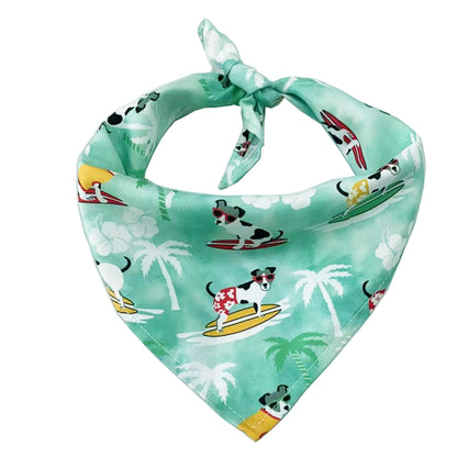 Lustiges Halstuch in 15 Sommer-Designs | Dreieckstuch mit Aufdruck