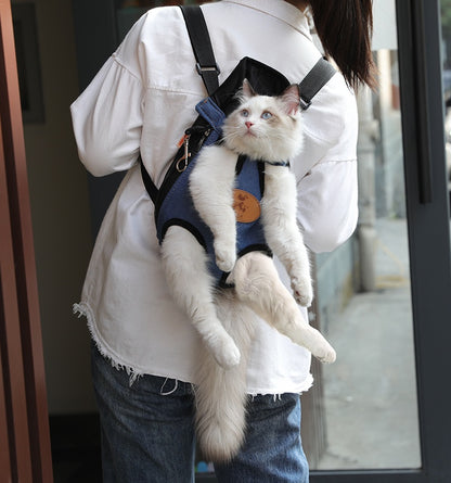 Tragbarer Design-Katzenrucksack – Ideal für Frühlingsausflüge
