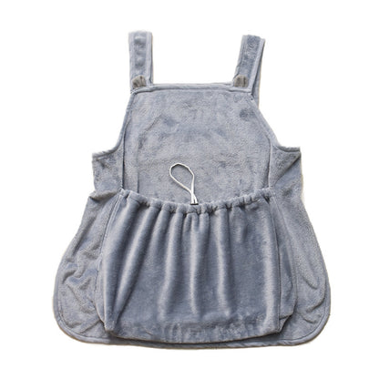 Katzen-Schürze aus Plüsch – weiches Anti-Kratz-Camisole für Haustiere