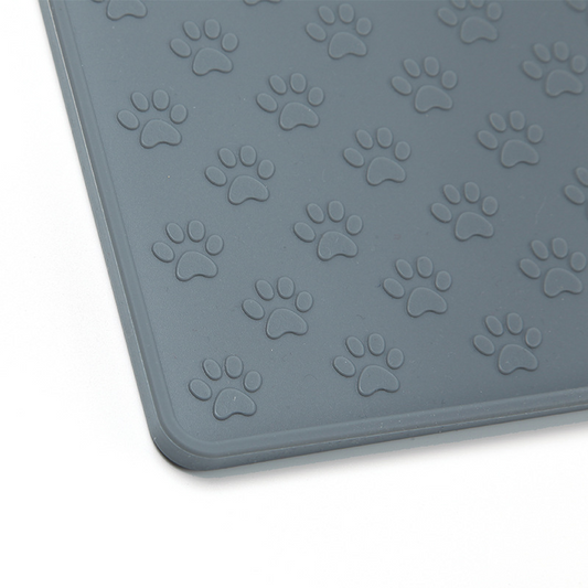 Wasserdichte Silikon Napfunterlage – Rutschfeste Matte für Hunde & Katzen