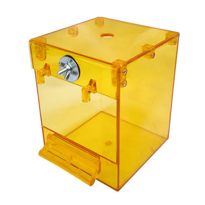 Externe Vogelbadewanne – Transparente Acryl-Badewanne für kleine Vögel